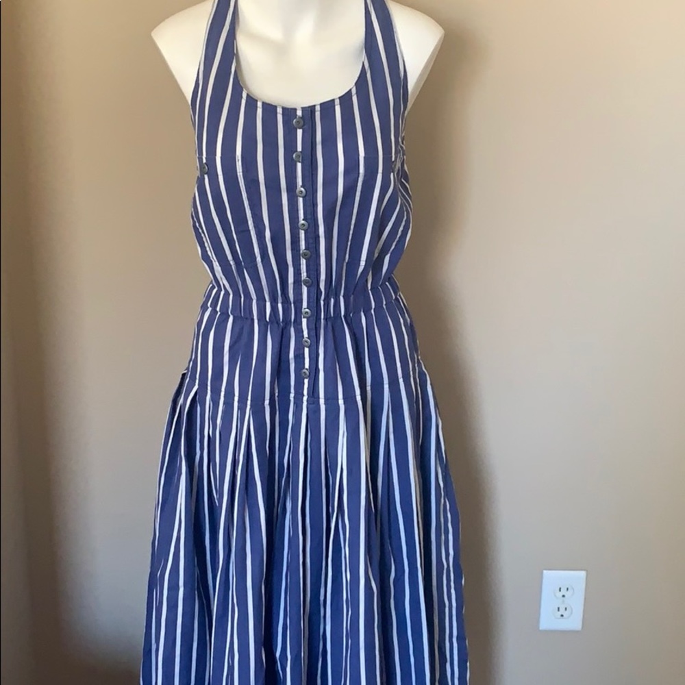 Vintage stripped dress size 8